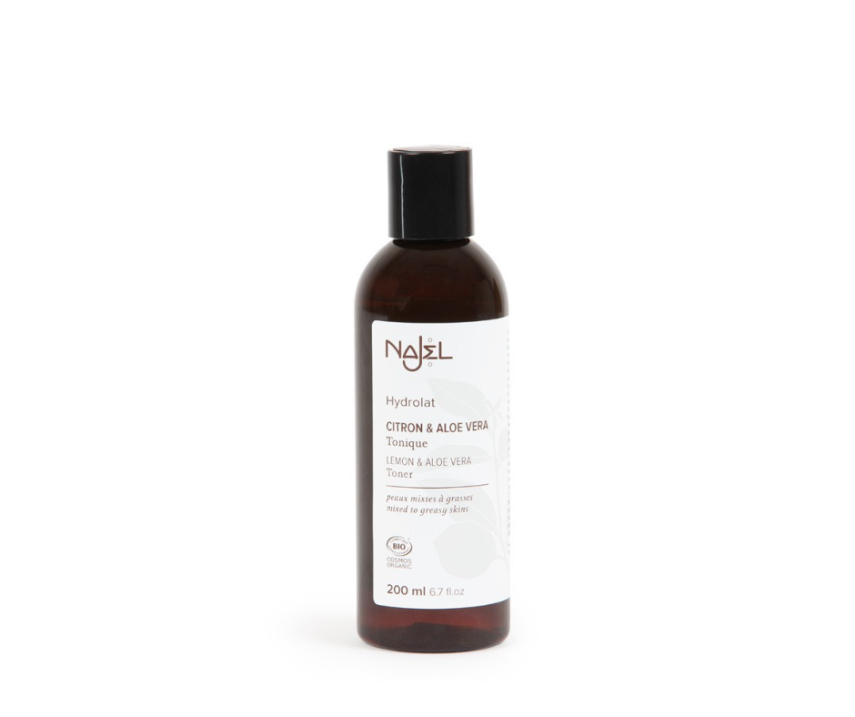NAJEL Hydrolat au Citron et Aloe vera Tonique