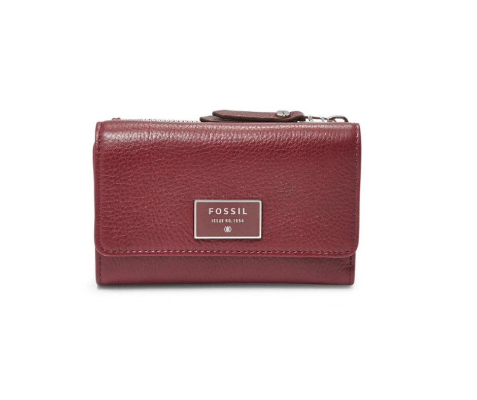 FOSSIL PORTEFEUILLE COULEUR BORDEAUX