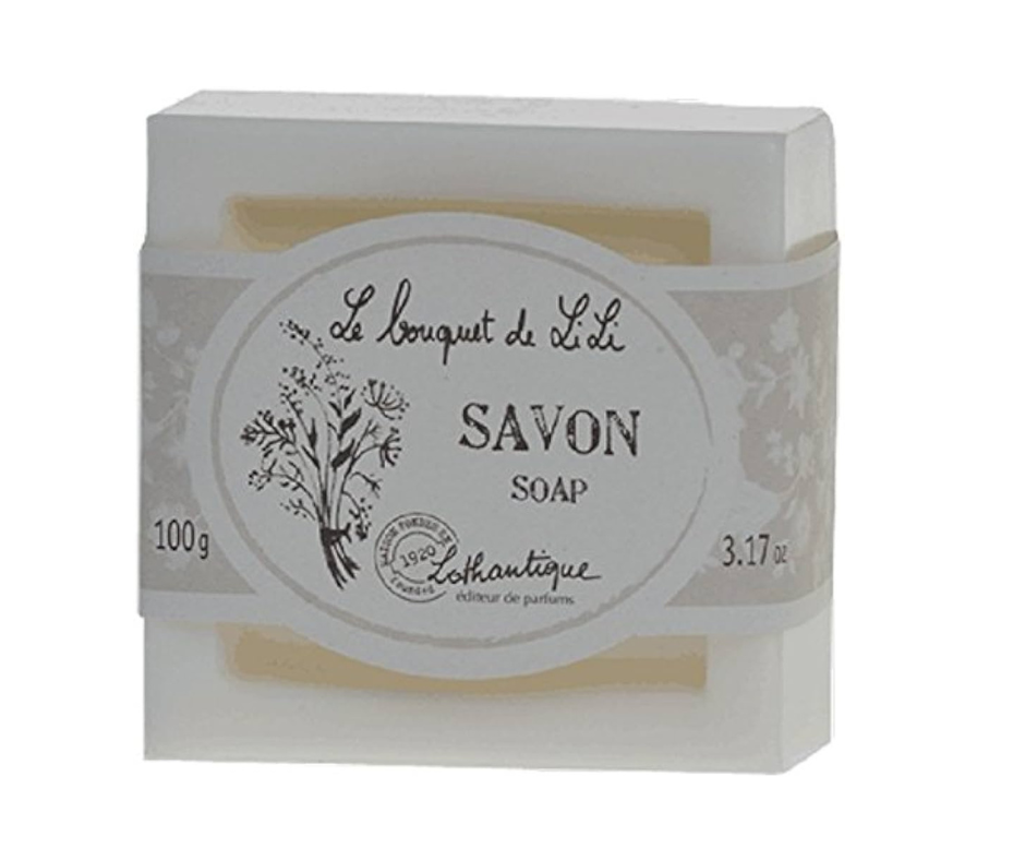 LOTHANTIQUE Savon Parfumé Le Bouquet de Lili 100g