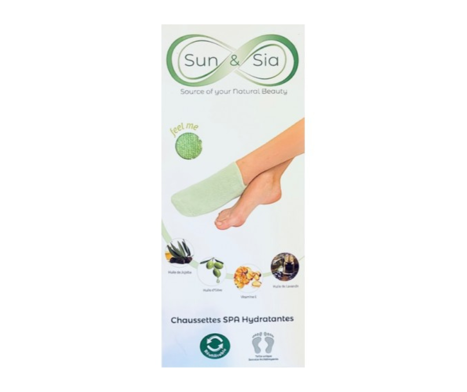 SUN & SIA CHAUSSETTES SPA HYDRATANTES