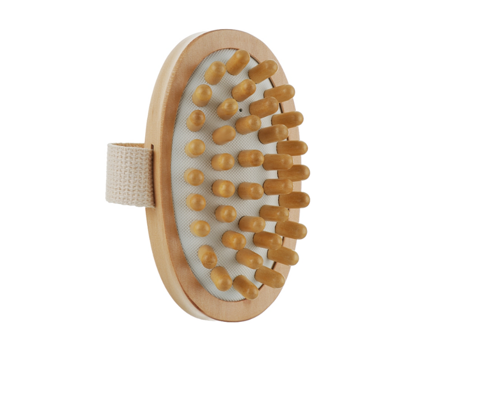 NAJEL Brosse Anti-cellulite en bois Massage raffermissant