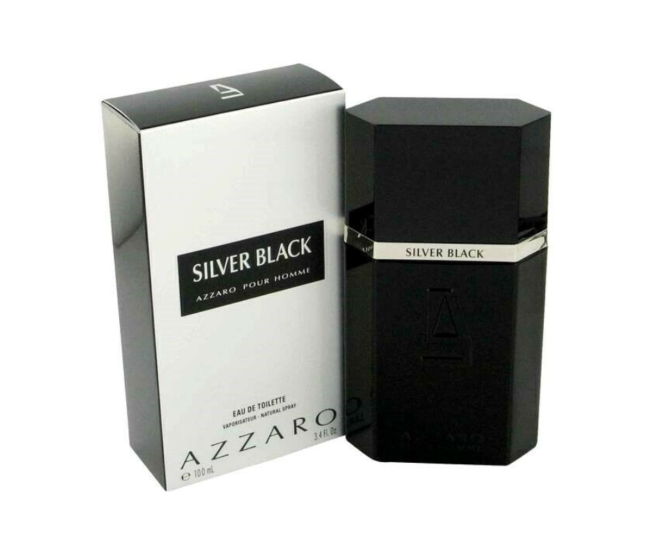 AZZARO SILVER BLACK POUR HOMME EAU DE TOILETTE 100 ML