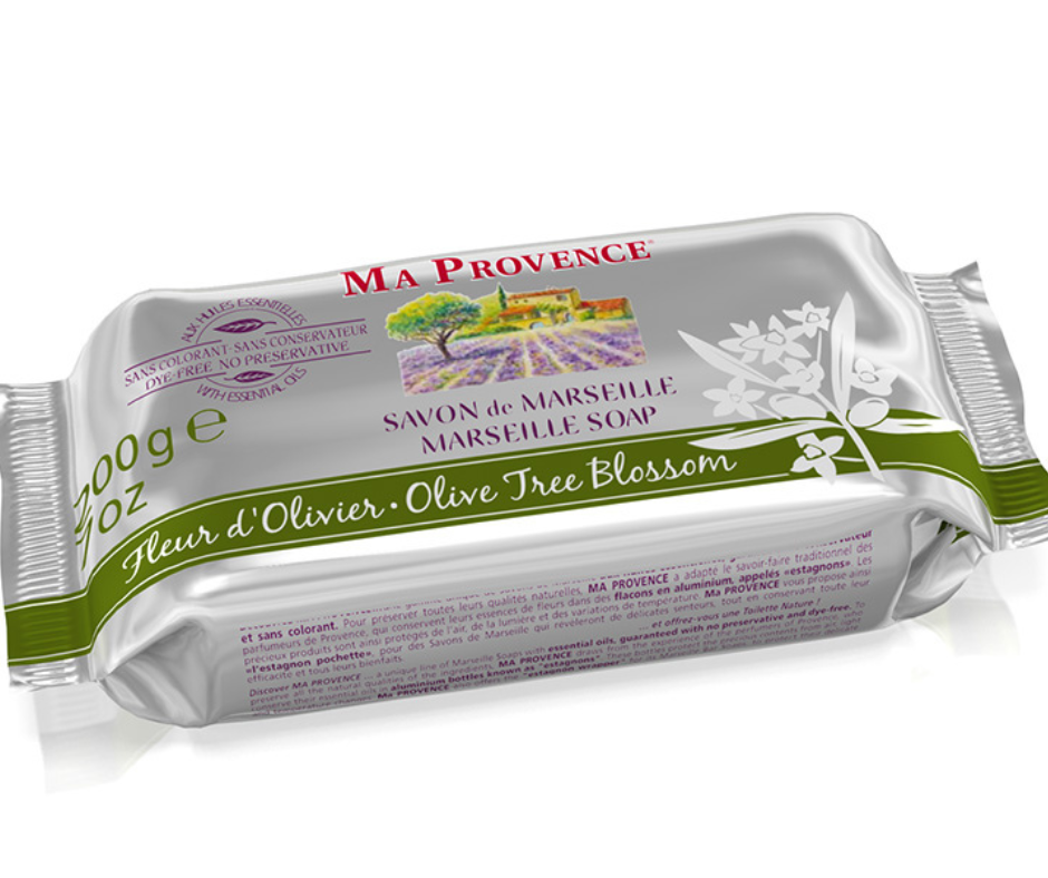 Ma Provence Savon de Marseille Fleur d'Olivier 200g