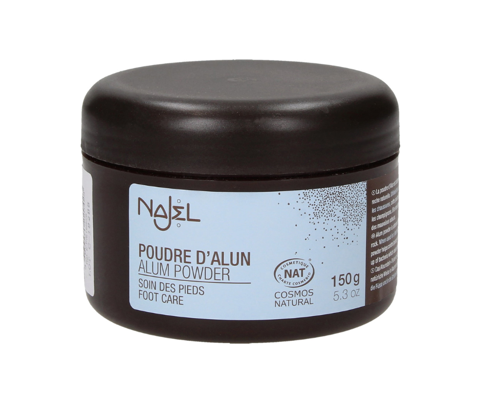 NAJEL Poudre d'Alun Soin des pieds