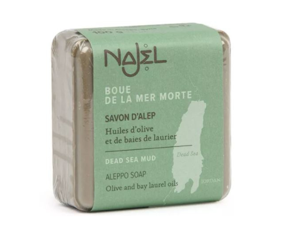 NAJEL Savon d'Alep à la Boue de la mer Morte Savon régénérant