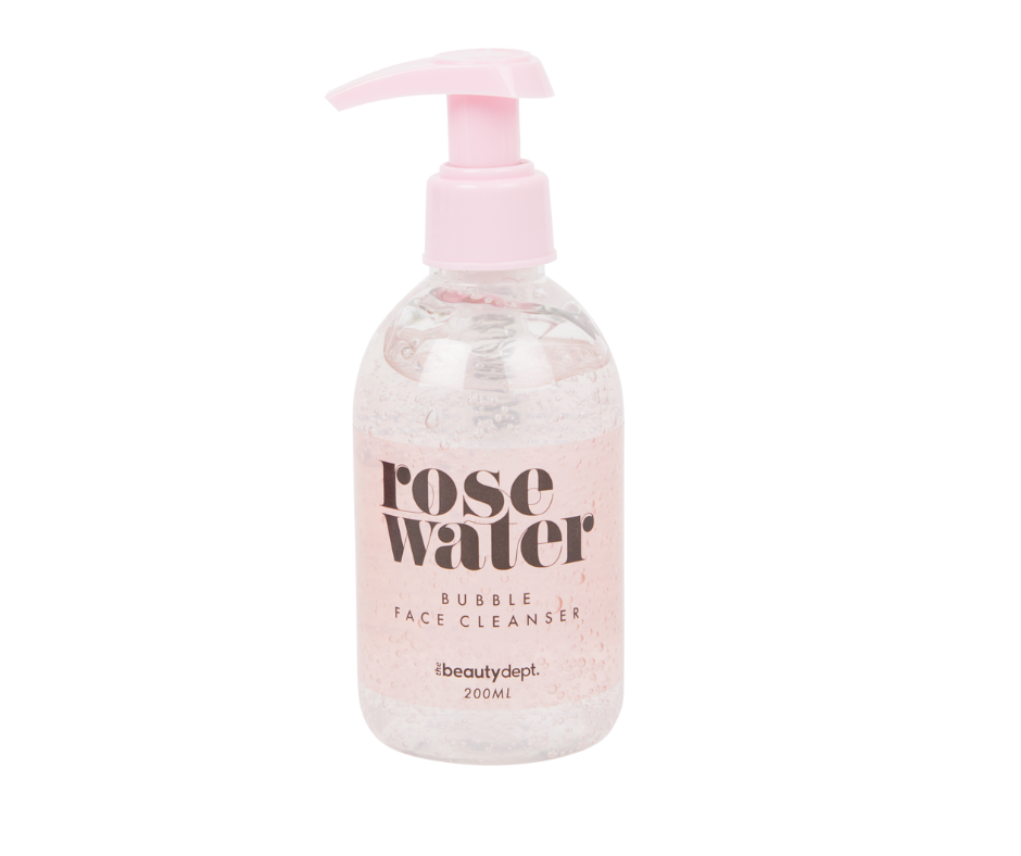 Rose Water Bubble Face Cleanser 200ml