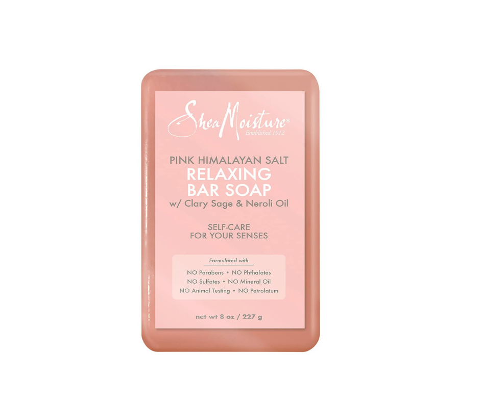 SHEA MOISTURE PINK HIMALAYAN SALT RELAXING BAR SOAP 227g
