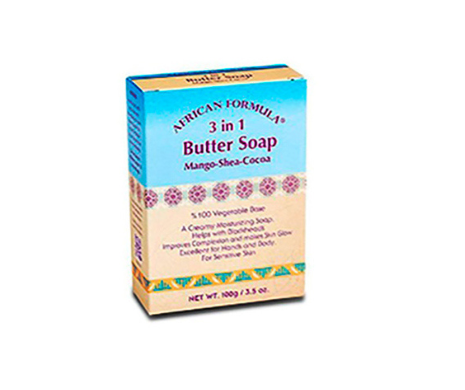 AFRICAN FORMULA 3-IN-1 BUTTER SOAP 100g (Mango-Shea-Cocoa)