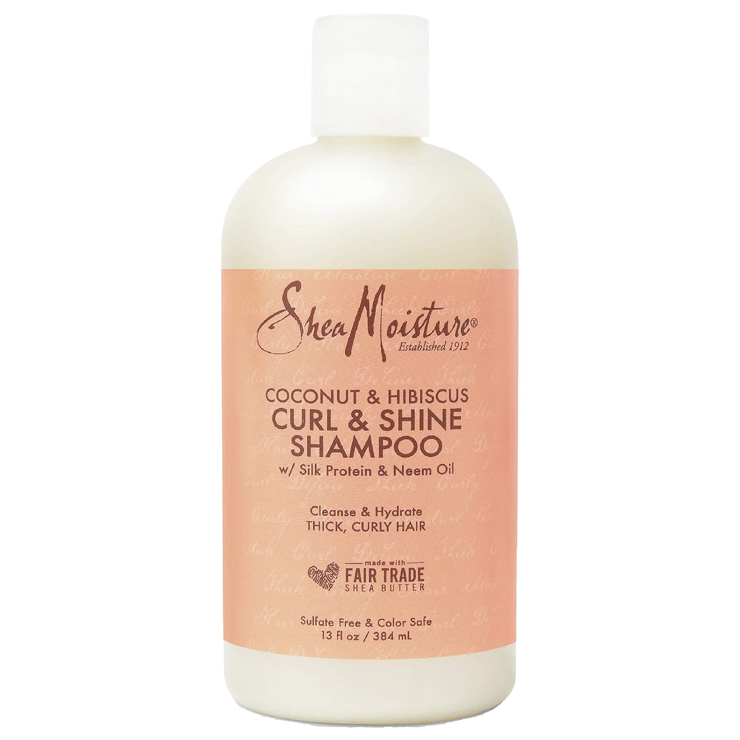 SHEA MOISTURE CURL AND SHINE SHAMPOO 384ml