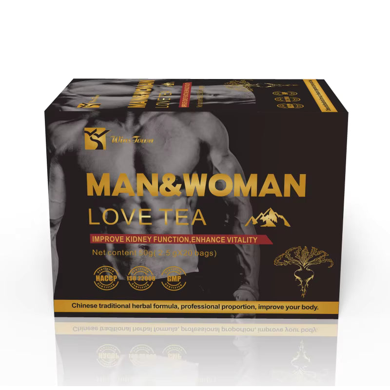 Man & Woman Love Tea Infusion bien-être pour couple