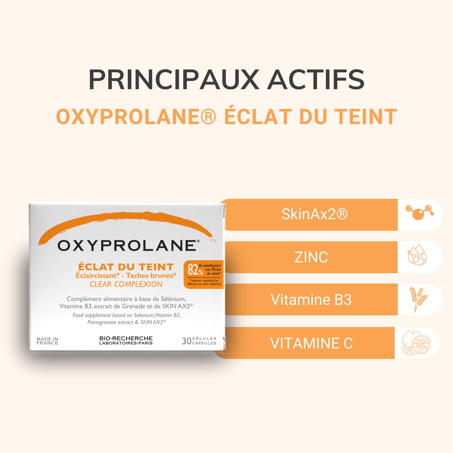 OXYPROLANE ECLAT DU TEINT – 30 gélules