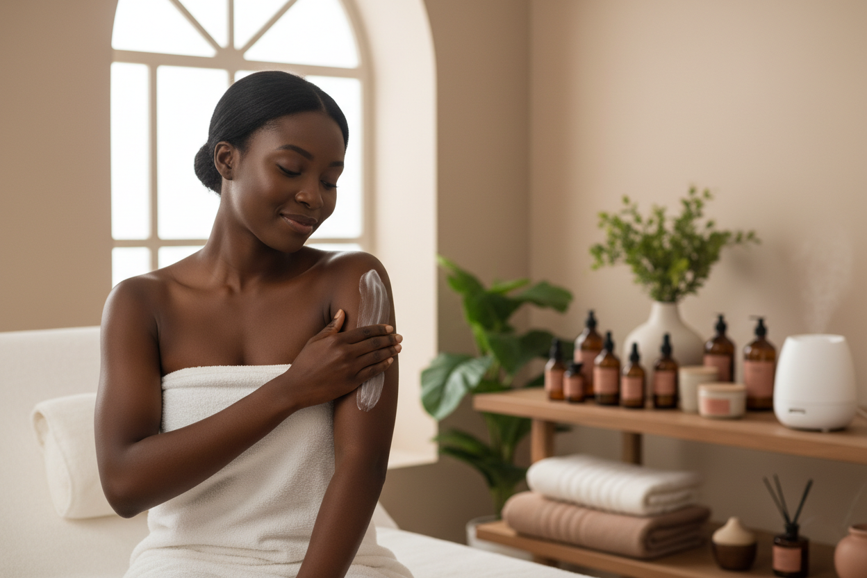 Beurre de Karité & Mangue Nourrissant – Hydratation Peau & Cheveux | Sequoia Store Côte d’Ivoire