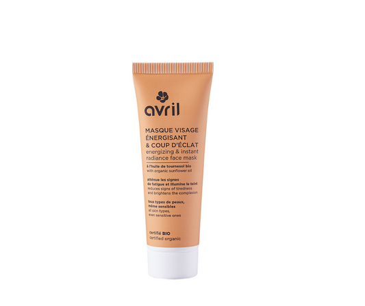 AVRIL MASQUE VISAGE ÉNERGISANT & COUP D’ÉCLAT 50 ML