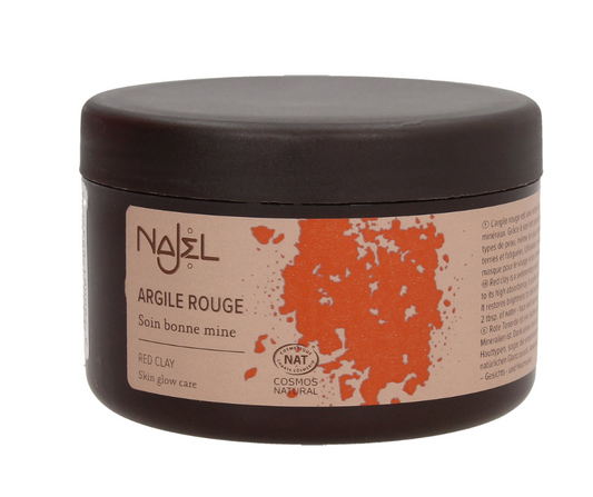 NAJEL Argile Rouge Poudre Peau normale à mixte