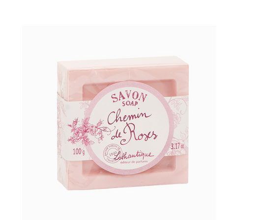 LOTHANTIQUE  Savon Parfumé Chemin de Rose 100g