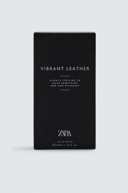 Zara Vibrant Leather Eau de Toilette pour homme 100ML | Sequoia Store Côte d’Ivoire