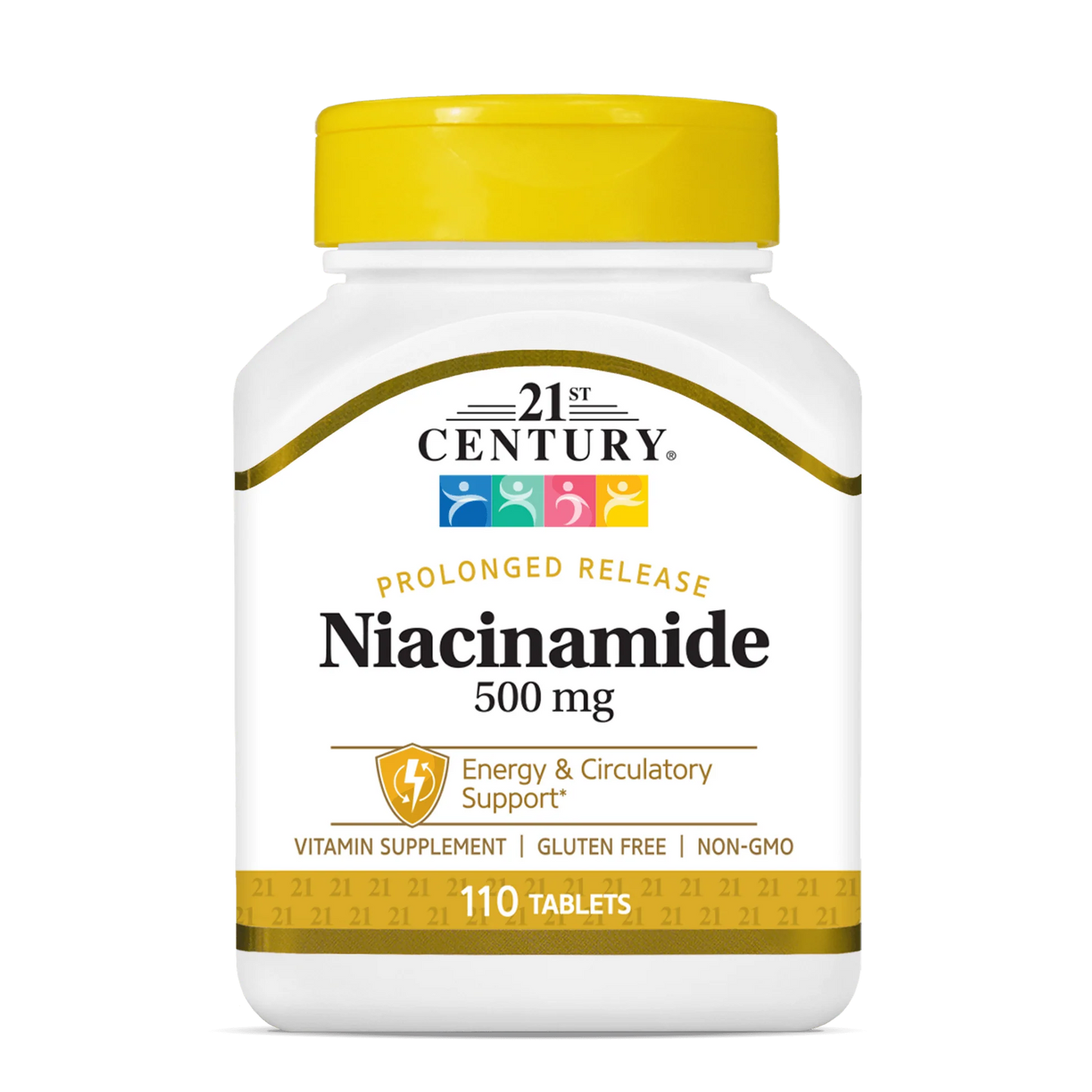 21st Century Niacinamide 500 mg | Peau Saine, Énergie & Équilibre de l’Organisme | Sequoia Store Côte d’Ivoire