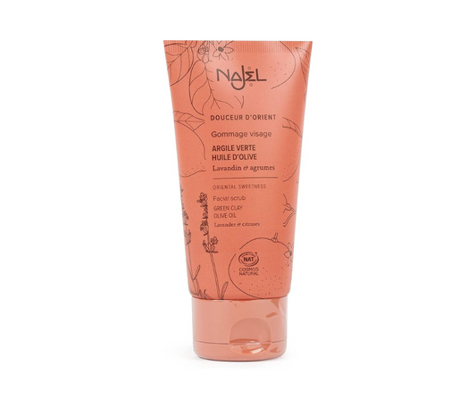 NAJEL Gommage Visage Douceur d'Orient à l'argile et aux agrumes Exfoliant doux