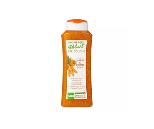 Yari Gel Douche Exfoliant Carotte & Piment Doux 500 ml