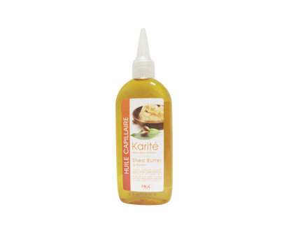Huile Capillaire au Karité 150ml – Anti-Chute & Croissance Cheveux | MGC | Sequoia Store Côte d’Ivoire