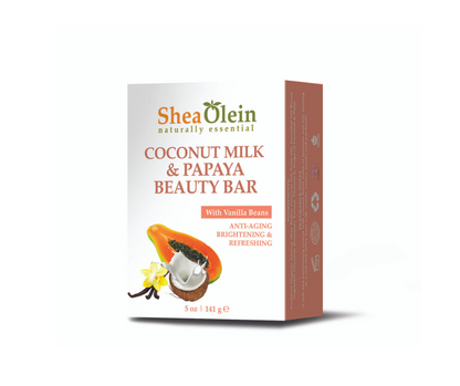 Savon Beauté Lait de Coco & Papaye 141g – Éclat & Douceur Peau | Shea Olein | Sequoia Store Côte d’Ivoire
