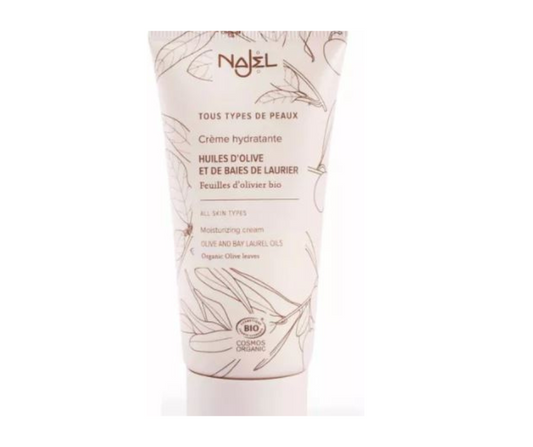 NAJEL Crème hydratante Cosmos Organics Tous types de peaux