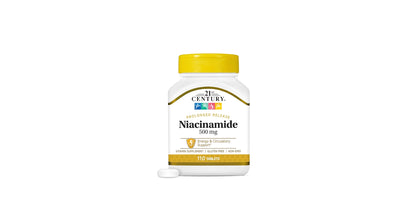 21st Century Niacinamide 500 mg | Peau Saine, Énergie & Équilibre de l’Organisme | Sequoia Store Côte d’Ivoire