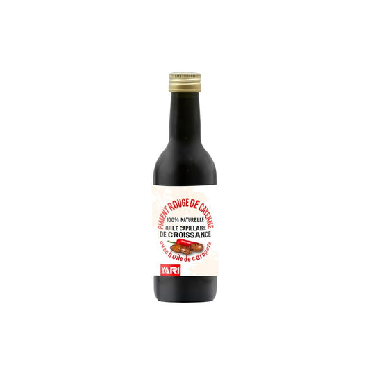 Yari Huile Piment Rouge de Cayenne 100% naturelle 250 ml