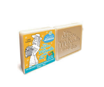 Secrets de Provence Savon de Marseille Bio Menthe & Melon 2x100g – Certifié BIO | Sequoia Store Côte d’Ivoire