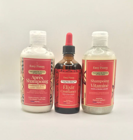 Coffret Soin Cheveux Easy Pouss
