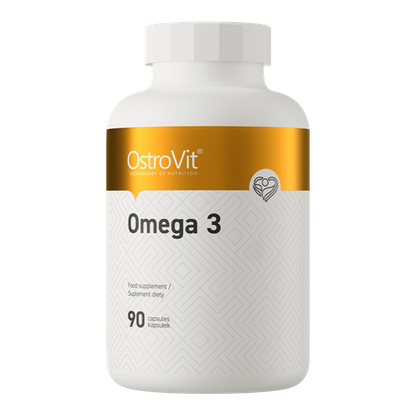 OstroVit Omega 3 – 90 Capsules | Santé Cœur & Cerveau | Sequoia Store Côte d’Ivoire