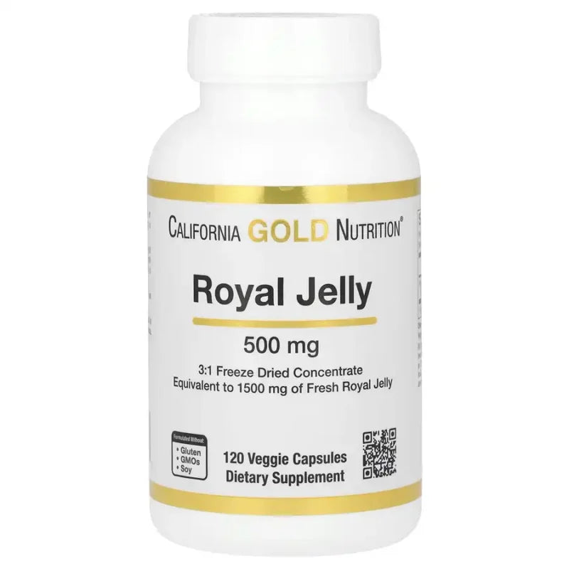 California Gold Nutrition Royal Jelly 500 mg Vitalité Naturelle & Renforcement Global de l’Organisme| Sequoia Store Côte d’Ivoire