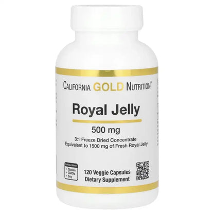 California Gold Nutrition Royal Jelly 500 mg Vitalité Naturelle & Renforcement Global de l’Organisme| Sequoia Store Côte d’Ivoire