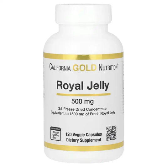 California Gold Nutrition Royal Jelly 500 mg Vitalité Naturelle & Renforcement Global de l’Organisme| Sequoia Store Côte d’Ivoire