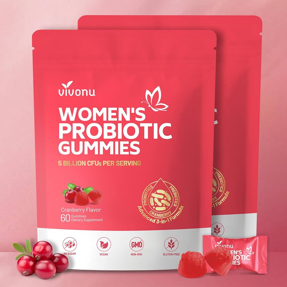 Probiotiques Femme en Gummies – Équilibre Intestinal & Flore Intime | Sequoia Store Côte d’Ivoire