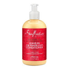 Shea Moisture Red Palm Oil Leave-In or Rinse-Out Conditioner | Hydratation, Définition & Cheveux Fortifiés | Sequoia Store Côte d’Ivoire