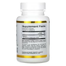 California Gold Nutrition Magnesium Bisglycinate| Relaxation, Anti-Stress & Récupération Optimale | Sequoia Store Côte d’Ivoire
