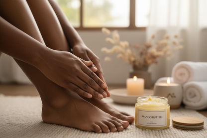 Beurre de Karité & Mangue Nourrissant – Hydratation Peau & Cheveux | Sequoia Store Côte d’Ivoire