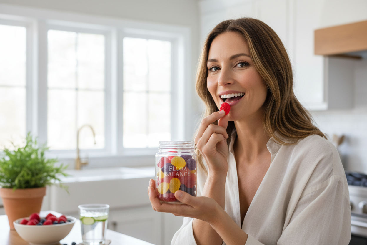 Probiotiques Femme en Gummies – Équilibre Intestinal & Flore Intime | Sequoia Store Côte d’Ivoire