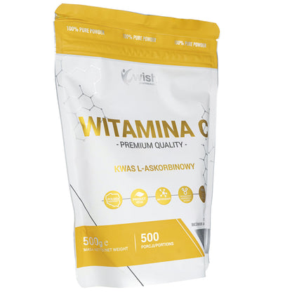 Vitamine C en Poudre 1kg – L-Ascorbic Acid 1000mg | Immunité & Éclat Peau | Sequoia Store Côte d’Ivoire
